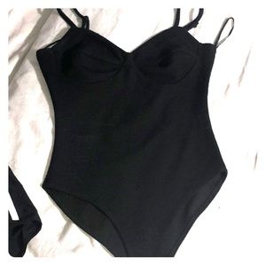 Black body suit